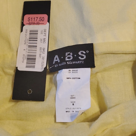 ABS by Allen Schwartz embellished maxi skirt - Picture 4 of 4